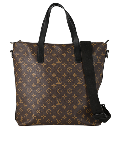 Davis Macassar Tote, £1,150, Handbags, Brown, Canvas, Front view